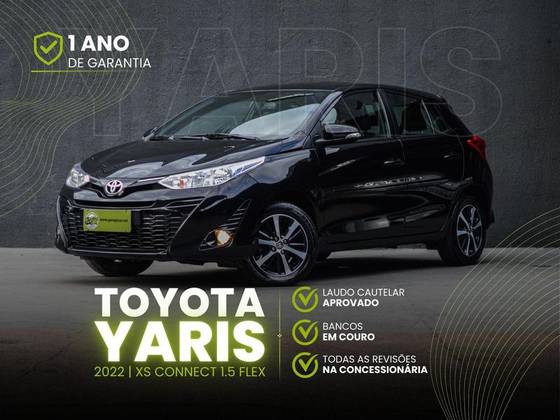 TOYOTA YARIS 1.5 16V FLEX XS CONNECT MULTIDRIVE TOYOTA YARIS 1.5 16V FLEX XS CONNECT MULTIDRIVE